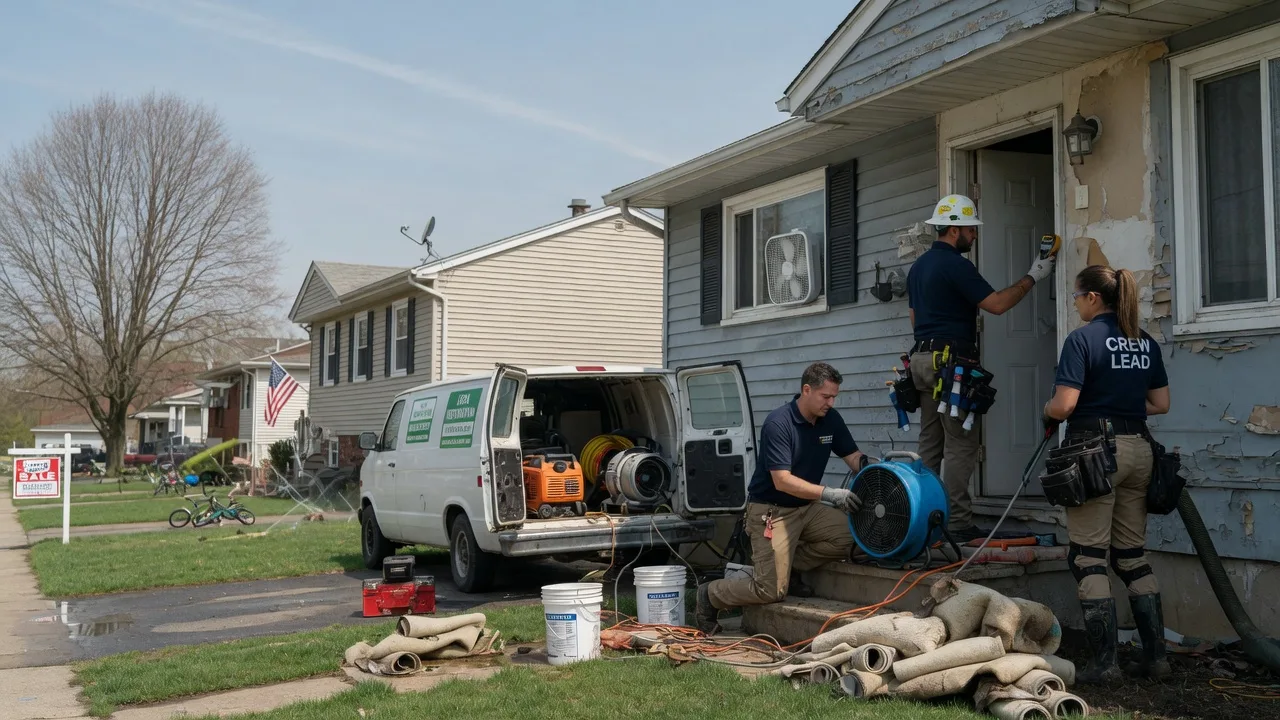 Flood Cleanup in Chisago City, MN near me