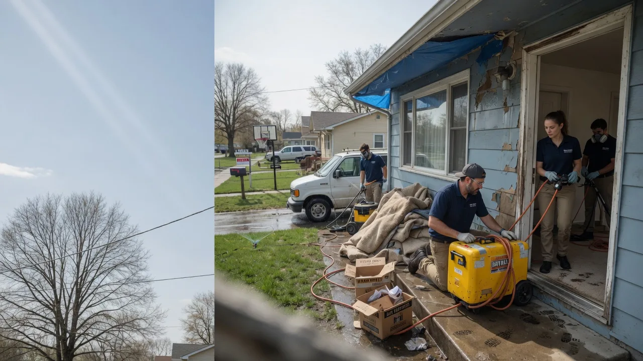 Basement Flood Cleanup in Chisago City, MN near me